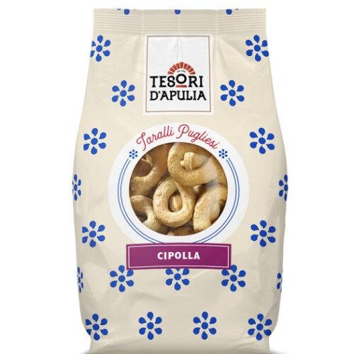 TARALLI CIPOLLA TESORI D’APULIA 300GR