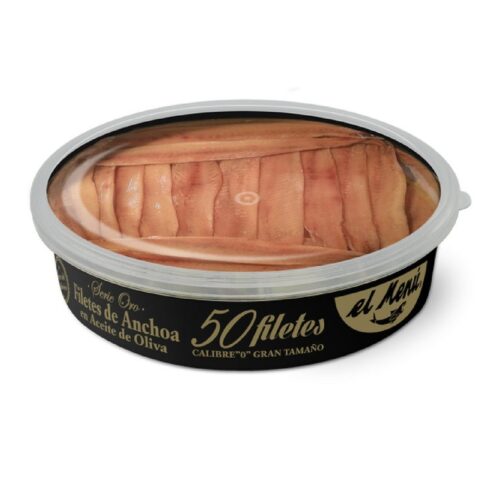 ANCHOA CANTABRICO «0» SERIE ORO 50 FILETES 600 GR