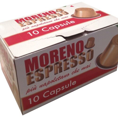 CAPSULE COMPATIBLE NESPRESSO 100x5g «MORENO»