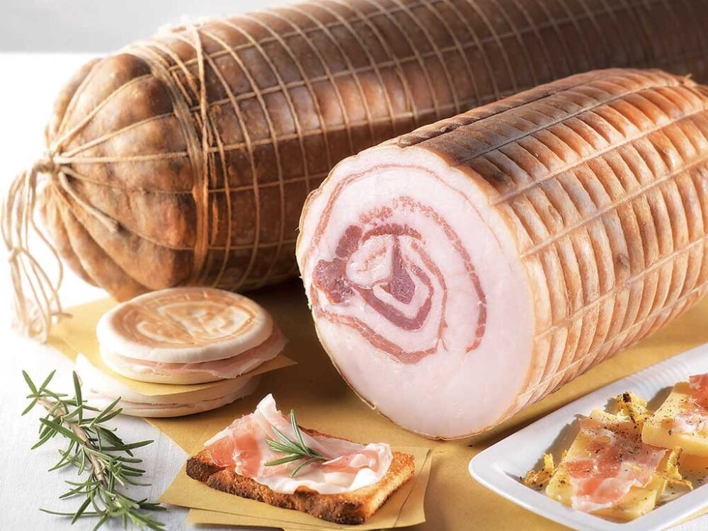 PANCETTA ARROTOLATA C/COTENNA "BUFALARIA"