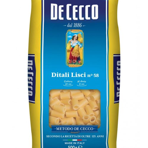 DITALI LISCI DE CECCO 500 GR