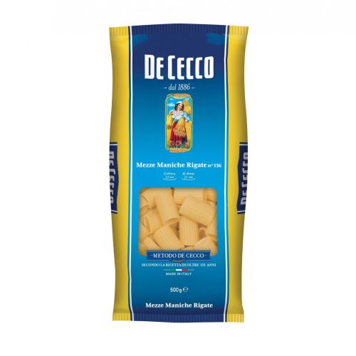 MEZZE MANICHE RIG.DE CECCO 500 GR