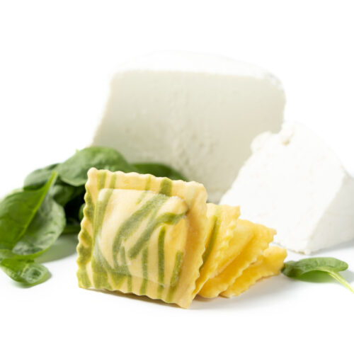 QUADROTTO VARIEGATO RICOTTA E SPINACI   2.5KG «BOTTEGA 55»