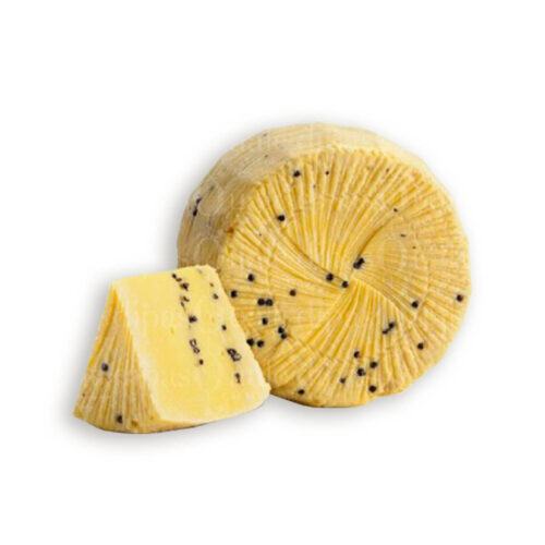 PECORINO CON ZAFFERANO E PEPE NERO «ROGNONI»