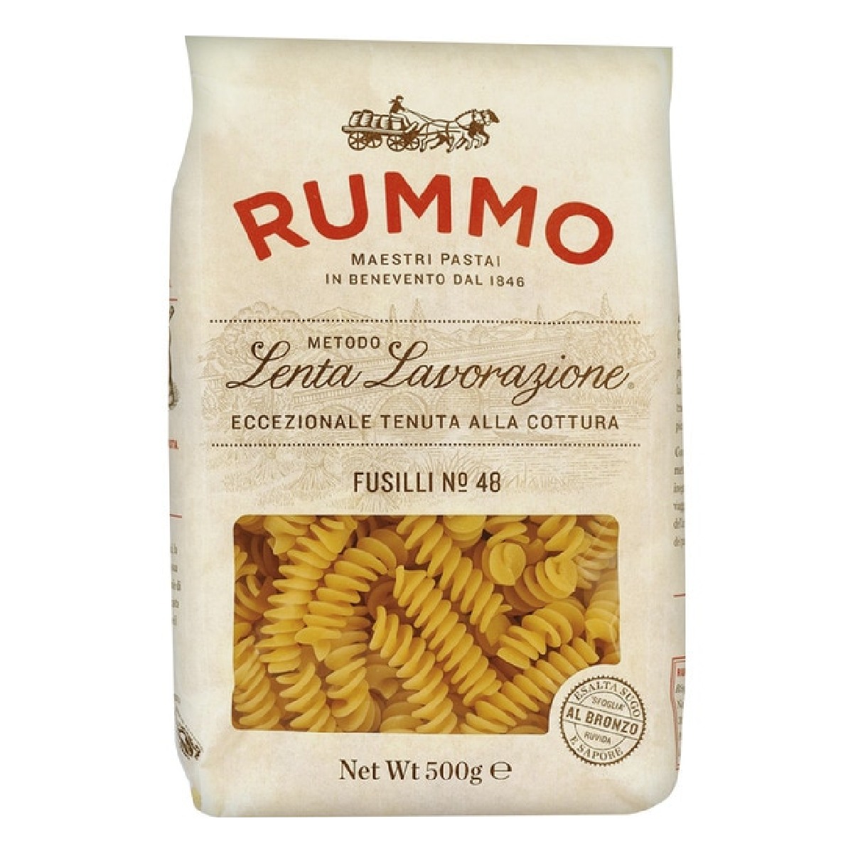 FUSILLI N.48 «RUMMO» 500 GR X 16