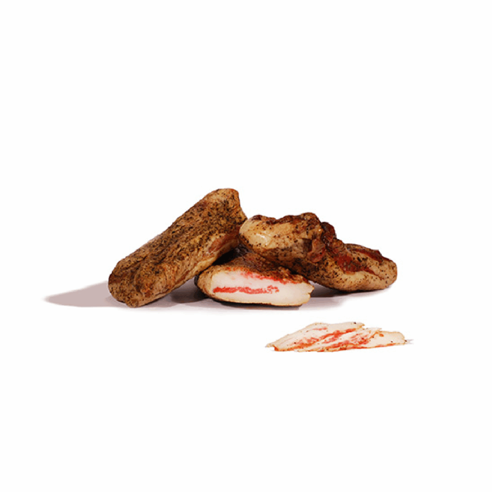 GUANCIALE AL PEPE ARTIGIANALE 1/2