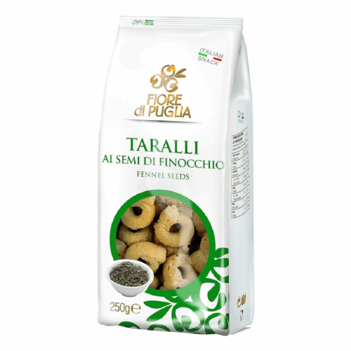 TARALLI FINOCCHIO FIORE DI PUGLIA 14x250GR