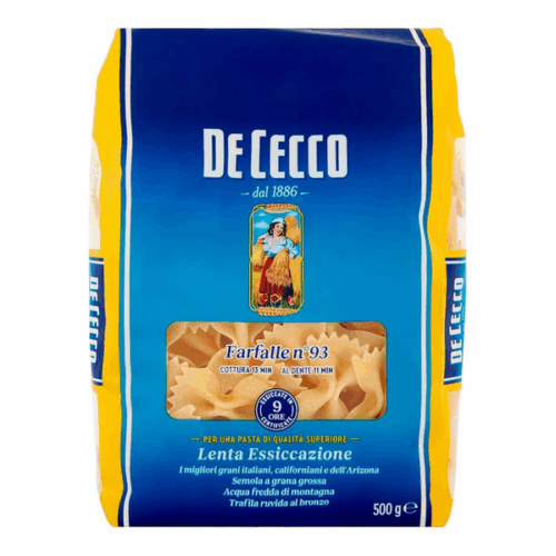 FARFALLE Nº93 24x500g «DE CECCO»