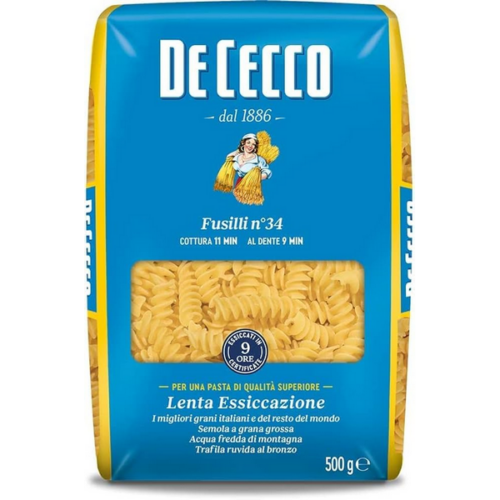 FUSILLI Nº34 24x500g «DE CECCO»