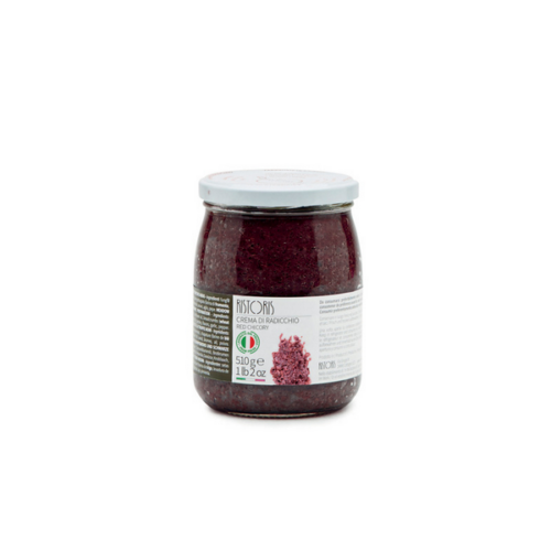 SALSA DI RADICCHIO VETRO 580ML  «RISTORIS»