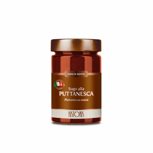 SUGO ALLA PUTTANESCA VASO 295GR «RISTORIS»