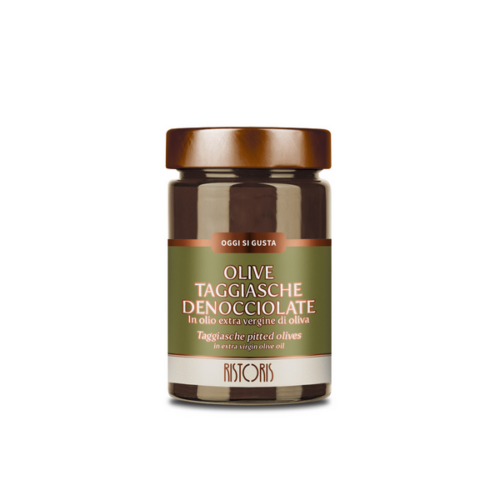 OLIVE TAGGIASCHE DENOCCIOLATE IN OLIO EVO VASO 295GR