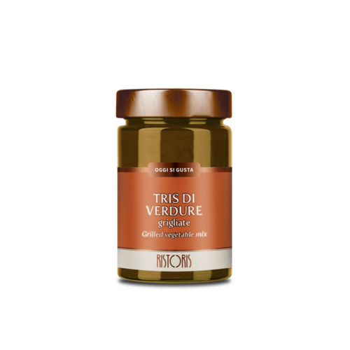 TRIS DI VERDURE GRIGLIATE VASO 280GR «RISTORIS»