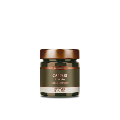CAPPERI IN ACETO VASO 225GR «RISTORIS»
