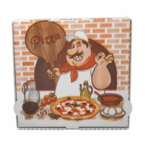 CAJA PIZZA CARTON VEGETAL AM 30X30 (100uds)