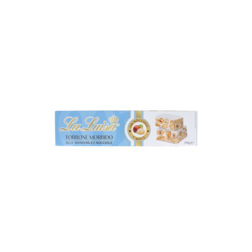 TORRONE MORBIDO MANDORLA E NOCCIOLA 150GR «LA LUISA»