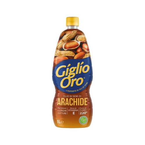 OLIO ARACHIDE 1LT PET «GIGLIO ORO»