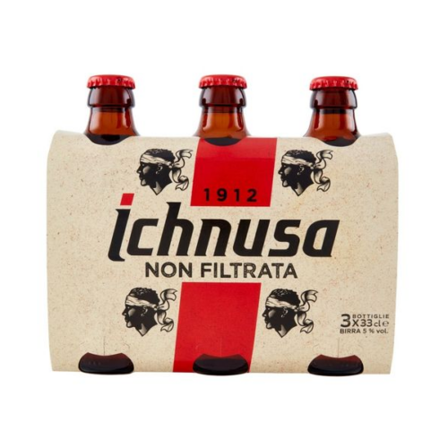 BIRRA ICHNUSA NON FILTRATA 3x33CL