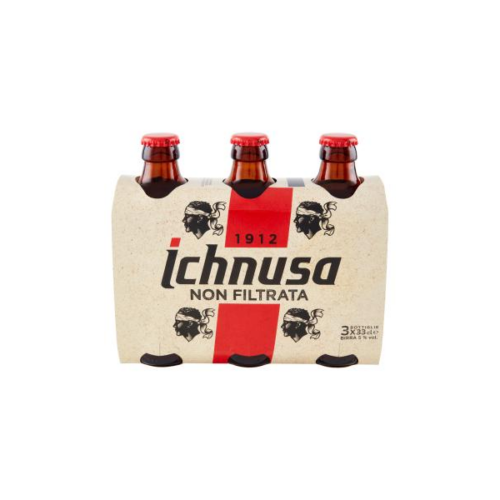 BIRRA ICHNUSA FILTRATA 3x33CL (24 bott.)