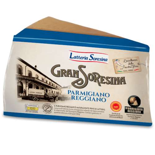 PARMIGIANO REGGIANO SPIC. 900GRX8  «SORESINA»