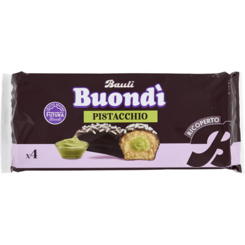 BUONDI RICOPERTO PISTACCHIO 184 GR X 4