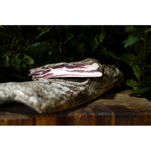 PANCETTA G.RISERVA PRESSATA  4X1  «NORCINERIE»