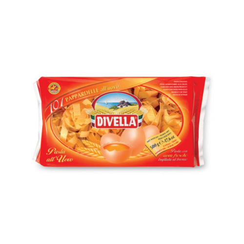 PAPPARDELLE ALL’UOVO Nº101 DIVELLA 12x500GR