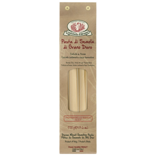 PAPPARDELLE RIGATE 12x500gr «RUSTICHELLA»