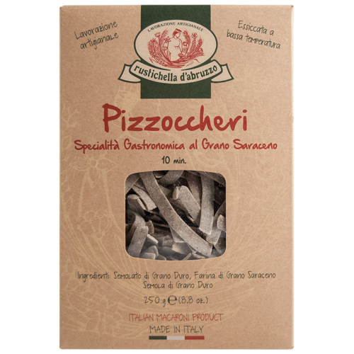 PIZZOCCHERI AL GRANO SARAC 12x250gr «RUSTICHELLA»