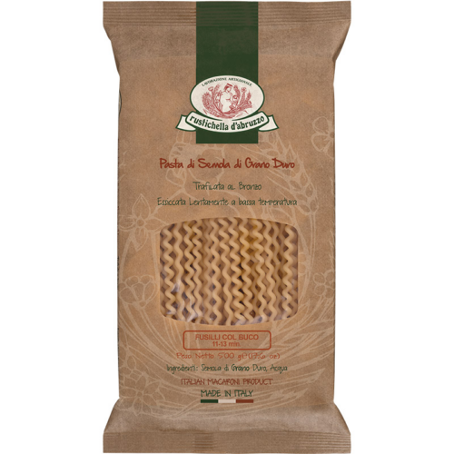 FUSILLI COL BUCO 12X500gr «RUSTICHELLA»