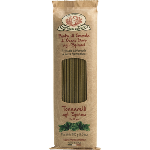 TONNARELLI AGLI SPINACI 12X500gr»RUSTICHELLA»