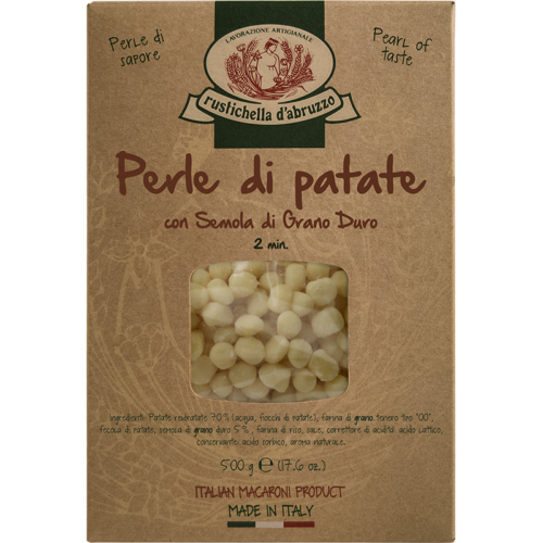 PERLE DI PATATE  12X500GR «RUSTICHELLA»