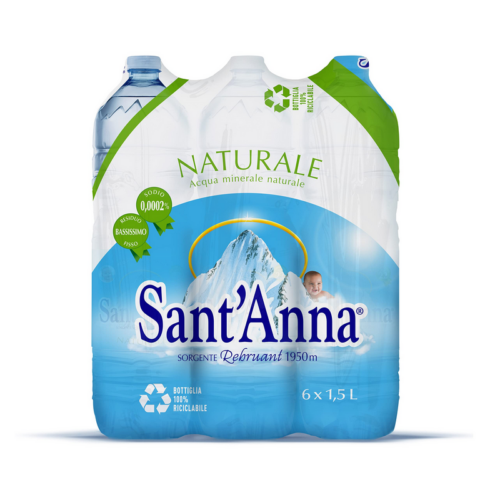 SANT`ANNA ACQUA NAT. 1.5 LT