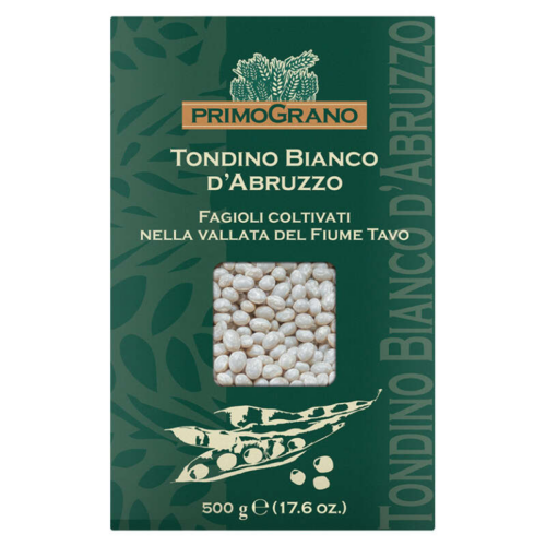 FAGIOLO TONDINO BIANCO D’ABRUZZO 500GR «RUSTICHELLA»