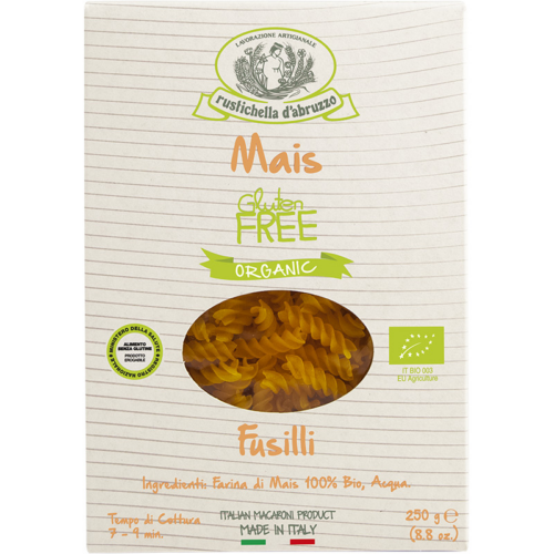 FUSILLI MAIS BIO BOX 250GR «RUSTICHELLA»