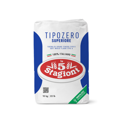 FARINA TIPOZERO SUPERIORE 10 KG 5 STAGIONI