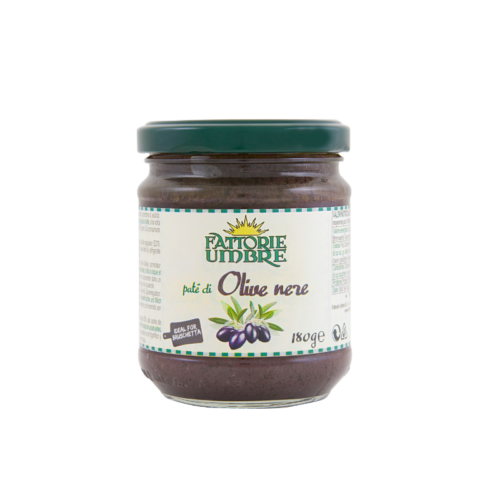 CREMA OLIVE NERE 180gr «FATTORIE UMBRE»