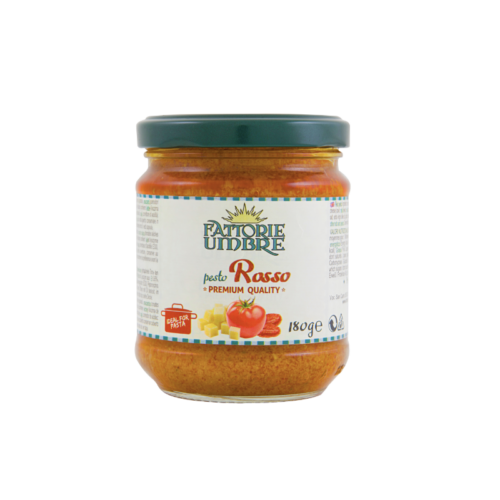 PESTO ROSSO 180gr «FATTORIE UMBRE»