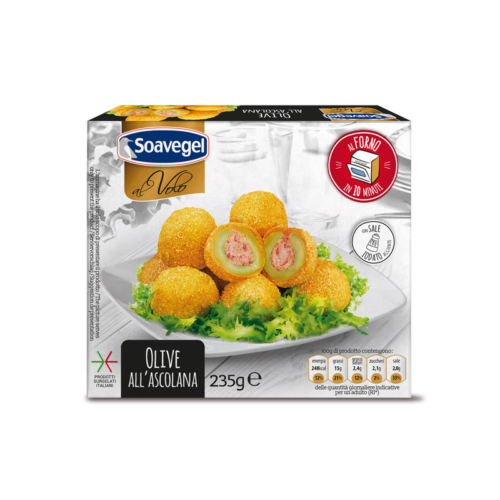 OLIVE ASCOLANE «AL VOLO» 10x235gr   *