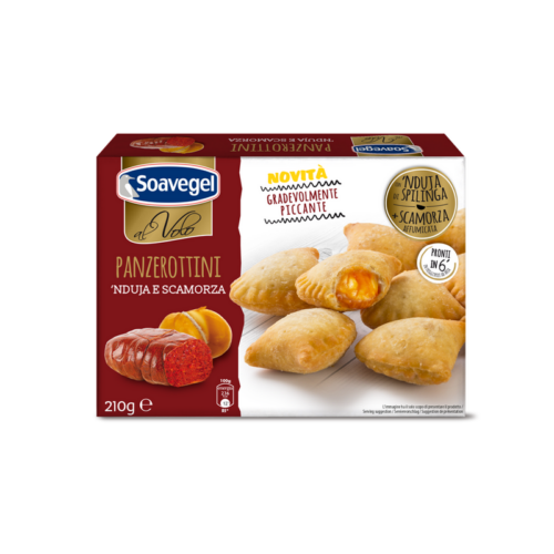 PANZEROTTINI SCAMORZA E NDUJA 12X210gr *