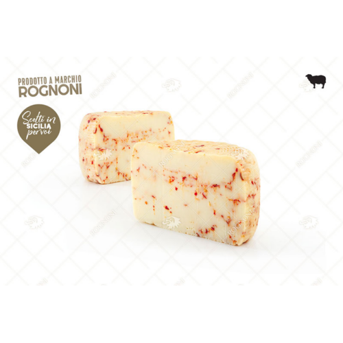 PRIMOSALE SICILIANO PEPERONCINO FETTA 200gr «ROGNONI»