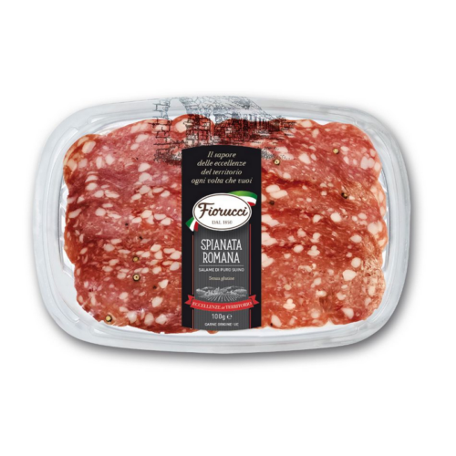 SPIANATA ROMANA AFFETTATA 100GR «FIORUCCI»
