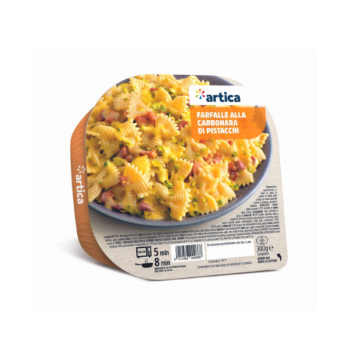 FARFALLE ALLA CARBONARA DI PISTACCHI* 12X300GR ARTICA