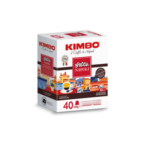 KIMBO CAPSULE NESPRESSO X40 SPACCANAPOLI