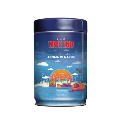 CAFFE MACINATO LATTA X250g  «MORENO»